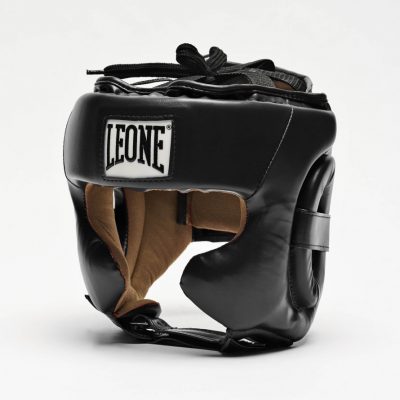 Шлем боксерский Leone Headgears Training Headgear Черный(Р¤РѕС‚Рѕ 1)