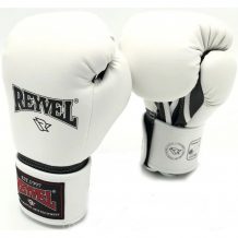 Замовити Боксерские перчатки Reyvel Fortuna увеличенные винил Белый