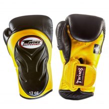 Замовити Боксерские перчатки Twins Black/Yellow BGVL-6