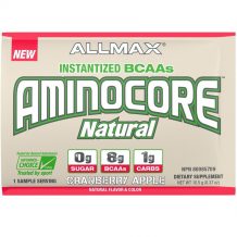 Замовити ALLMAX Nutrition AMINOCORE Natural Аминокислота со вкусом яблока 10.5 г.