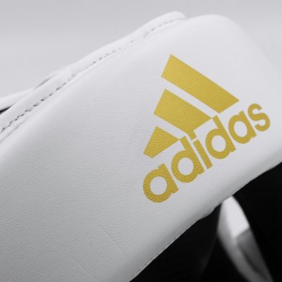 Шлем боксерский Adidas Speed Super Pro Training Extra Protect Бело/золотой(Р¤РѕС‚Рѕ 4)