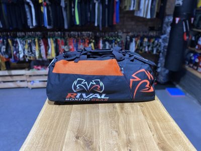 Спортивная сумка-рюкзак RIVAL RGB50 Gym Bag Черный/Оранжевый(Р¤РѕС‚Рѕ 4)