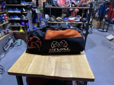 Спортивная сумка-рюкзак RIVAL RGB50 Gym Bag Черный/Оранжевый(Р¤РѕС‚Рѕ 6)