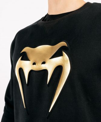 Толстовка Venum Classic Sweatshirts Черный/Золото(Р¤РѕС‚Рѕ 5)