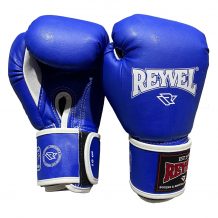 Замовити Боксерские перчатки Reyvel Fortuna увеличенные винил Синий