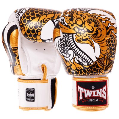 Перчатки боксерские кожаные TWINS FBGVL3-52 NAGAS 10-14 унций цвета в ассортименте(Р¤РѕС‚Рѕ 1)