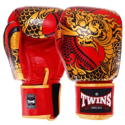 Перчатки боксерские кожаные TWINS FBGVL3-52 NAGAS 10-14 унций цвета в ассортименте(Р¤РѕС‚Рѕ 4)