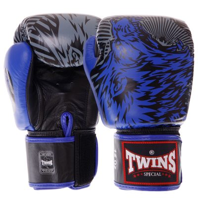 Перчатки боксерские кожаные TWINS FBGVL3-50 WOLF 10-14oz цвета в ассортименте(Р¤РѕС‚Рѕ 3)