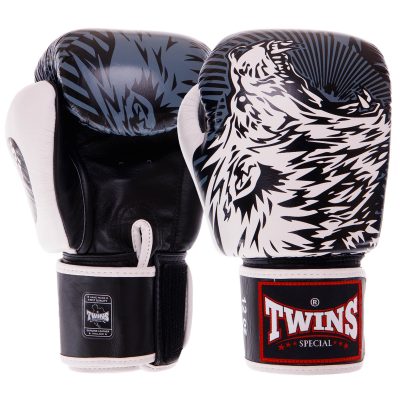 Перчатки боксерские кожаные TWINS FBGVL3-50 WOLF 10-14oz цвета в ассортименте(Р¤РѕС‚Рѕ 5)