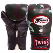 Замовити Снарядные перчатки кожаные TWINS FTBGL1F-AR размер M-XL камуфляж зеленый