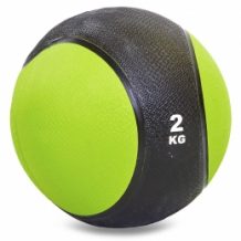 Замовити  Мяч медицинский (медбол) C-2660-2 2кг (верх-резина, наполнитель-песок, d-19,5см, цвета в ассорт.)
