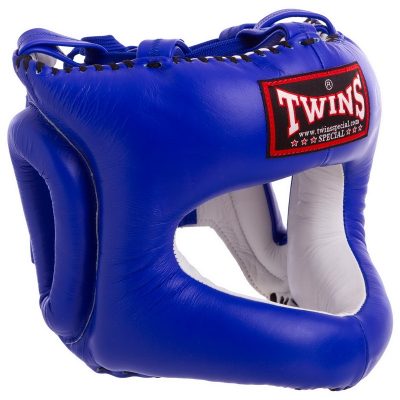 Шлем боксерский с бампером кожаный TWINS HGL-9 (разные расцветки)(Р¤РѕС‚Рѕ 2)