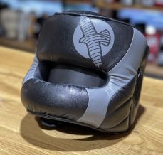 Замовити Шлем закрытый боксерский тренировочный с бампером Hayabusa T2BHG (кожа)