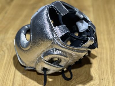 SabaS Шлем закрытый боксерский с бампером кожа Metallic(Р¤РѕС‚Рѕ 3)