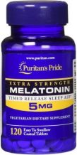 Замовити Puritan's Pride Melatonin Мелатонин (дозировка в ассортименте)