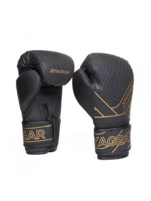 Боксерские перчатки JOYA KICK-BOXING GLOVE ESSENTIAL-BG-BK (синтетическая кожа)(Р¤РѕС‚Рѕ 2)