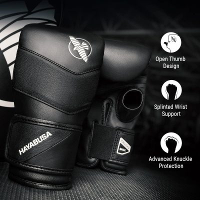 Перчатки боксерские с открытым пальцем Hayabusa T3OTBG(Р¤РѕС‚Рѕ 2)