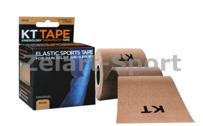 Кинезио тейп (Kinesio tape, KT Tape) эластичный пластырь (20 лент, l-5м*5см, бежевый) (KTTP-003799-ME )(Р¤РѕС‚Рѕ 1)