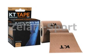 Замовити Кинезио тейп (Kinesio tape, KT Tape) эластичный пластырь (20 лент, l-5м*5см, бежевый) (KTTP-003799-ME )