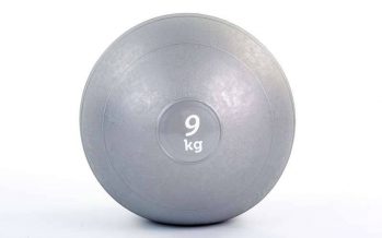 Замовити Мяч медицинский (слэмбол) SLAM BALL FI-5165-9 9кг (резина, минеральный наполнитель, d-23см, серый)
