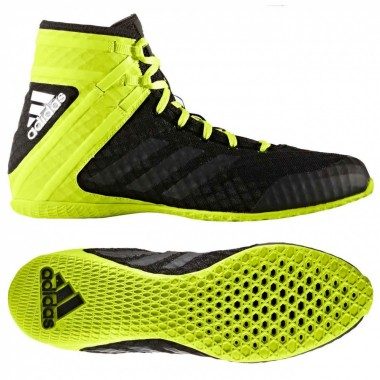 Боксерки Adidas SPEEDEX 16.1 (черно-зеленые)(Р¤РѕС‚Рѕ 1)