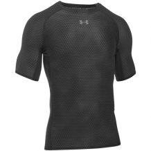 Замовити Компрессионная футболка Under Armour HeatGear Compression Printed Short Sleeve Shirt Black