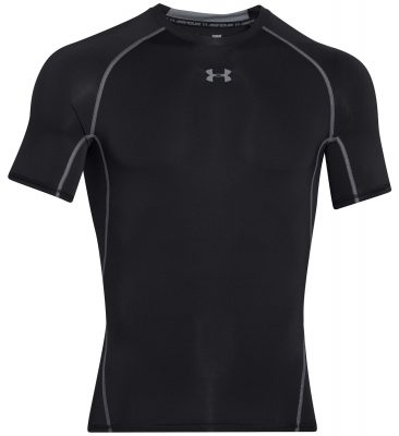 Компрессионная футболка Under Armour Heatgear Armour Compresion (Black)(Р¤РѕС‚Рѕ 1)