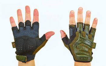 Замовити Перчатки тактические с открытыми пальцами MECHANIX BC-5628-O (р-р M-XL, оливковый)