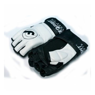 Перчатки MMA Free-Fight Gloves White c защитой пальца (4 унции) (FF-FG-2-wb)(Р¤РѕС‚Рѕ 1)