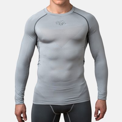 Компрессионная футболка Peresvit Air Motion Compression Long Sleeve T-Shirt Heather Grey (501007-810)(Р¤РѕС‚Рѕ 1)