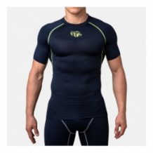 Замовити Компрессионная футболка Peresvit Air Motion Compression Long Sleeve T-Shirt Navy Flu Yellow (501007-747)