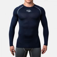 Замовити Компрессионная футболка Peresvit Air Motion Compression Long Sleeve T-Shirt Navy Grey (501007-701)