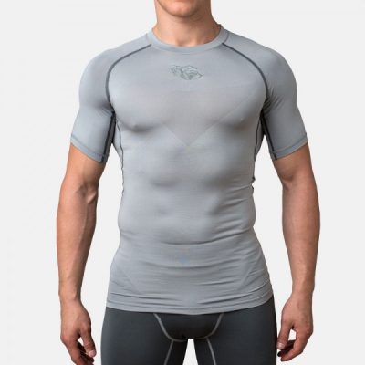 Компрессионная футболка Peresvit Air Motion Compression Short Sleeve T-Shirt Heather Grey (501005-810)(Р¤РѕС‚Рѕ 1)