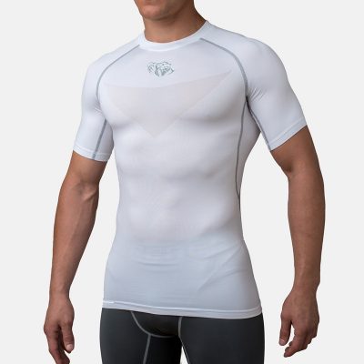 Компрессионная футболка Peresvit Air Motion Compression Short Sleeve T-Shirt Snow Grey (501005-810)(Р¤РѕС‚Рѕ 1)