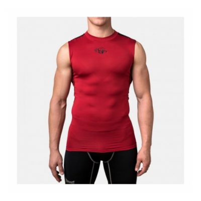 Компрессионная футболка без рукавов Peresvit Air Motion Compression Tank Red Black (501006-310)(Р¤РѕС‚Рѕ 1)