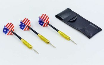 Замовити Дротики для игры в дартс каплевидные 3шт BL-3118 Baili (латунь,вес 18гр, PVC чехол)