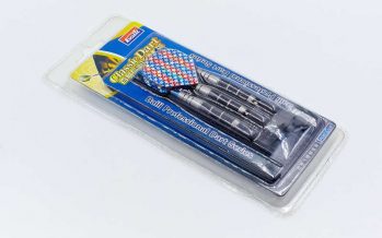 Замовити Дротики для игры в дартс цилиндрические BL-3000 Baili (сталь,вес 20гр,3шт.,+3хвост,+3опер, PVC чехол
