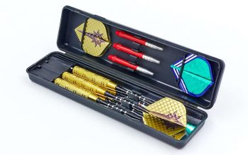Замовити Дротики для игры в дартс цилиндрические BL-3300 Baili (латунь,вес 20гр,3шт.,+3хвост,+6опер, футляр)