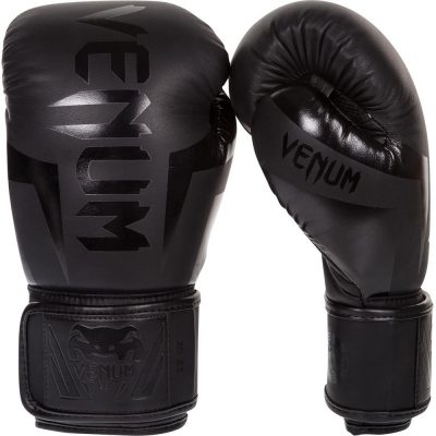 Боксерские перчатки Venum Elite Boxing Gloves Matte Black (1392-MB)(Р¤РѕС‚Рѕ 1)