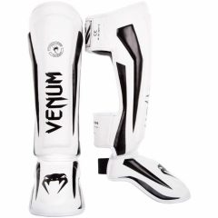 Защита голени Venum Elite Standup Shinguards White Black (VENUM-1394-WB)(Р¤РѕС‚Рѕ 1)