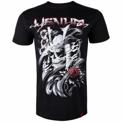 Футболка Venum Samurai Skull T-shirt Black ( 03118-001)(Р¤РѕС‚Рѕ 1)