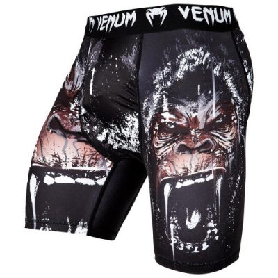 Компрессионные шорты Venum Gorilla Vale Tudo Shorts Black (VENUM-03148-001)(Р¤РѕС‚Рѕ 1)