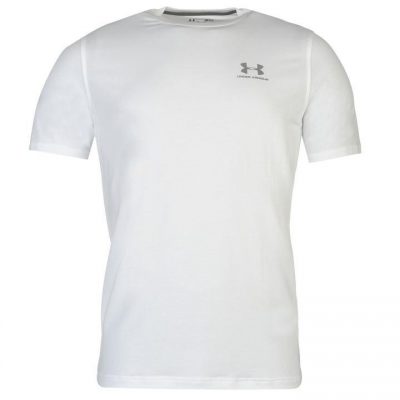 Футболка Under Armour Charged Cotton Chest Lockup T Shirt Mens (590029-01)(Р¤РѕС‚Рѕ 1)