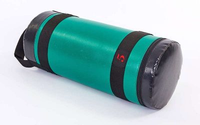 Мешок для кроссфита и фитнеса UR FI-6574-5 (PVC, нейлон, вес 5кг, р-р 56x22см, зеленый-черный)(Р¤РѕС‚Рѕ 1)