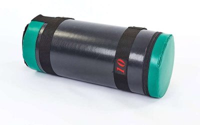 Мешок для кроссфита и фитнеса UR FI-6574-10 (PVC, нейлон, вес 10кг, р-р 56x22см, черный-зеленый)(Р¤РѕС‚Рѕ 1)