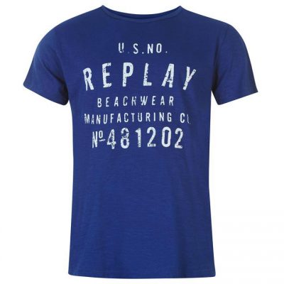 Футболка Replay Beachwear T Shirt Mens 599858-90(Р¤РѕС‚Рѕ 1)