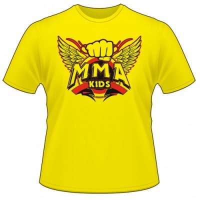 Футболка BERSERK MMA KIDS yellow (TS7890Y)(Р¤РѕС‚Рѕ 1)