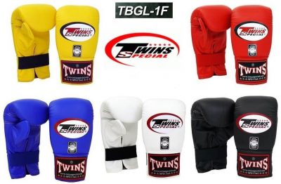 Снарядные перчатки кожаные TWINS TBGL-1F (р-р M-XL, цвета в ассортименте)(Р¤РѕС‚Рѕ 1)