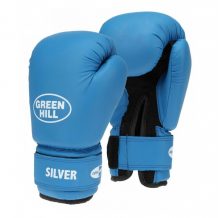 Замовити Перчатки боксерские "SILVER" Green Hill (26235)