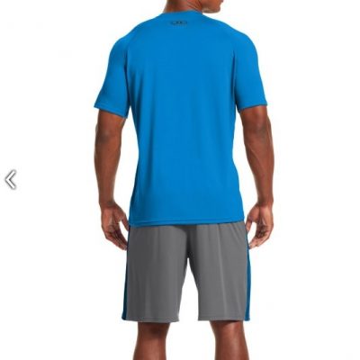 Футболка Mens UA Tech Short Sleeve T-Shirt Electric Blue(Р¤РѕС‚Рѕ 3)